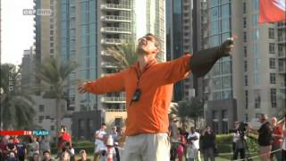 Kaiseradler als Kameramann - Burj Khalifa - Dubai aus der Vogelperspektive - ORF2 ZIB Flash