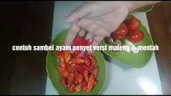 Resep Sambel Ayam Penyet & Geprek Untuk Pedagang - Durasi: 9.53. Resep Sambel Ayam Penyet & Geprek Untuk Pedagang - Durasi: 9.53.