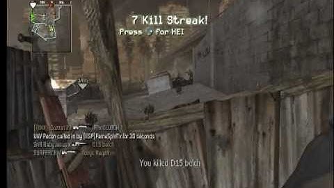 CoD 4 Bog Spawn Trap