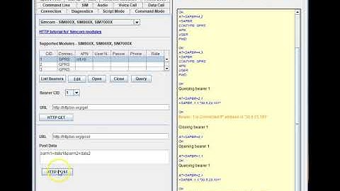 SIM7000A - HTTP POST