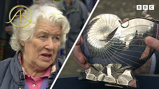 'Big Surprise' Hidden Inside 150YearOld Irish Silver 'Spoon Warmer' | Antiques Roadshow