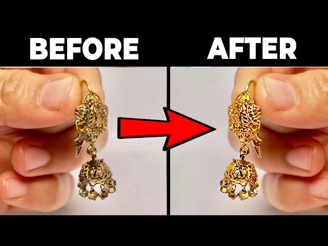 How to Clean / Polish Gold Jewelry at Home - Brand New 