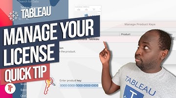 How to activate Tableau Desktop & manage license keys?