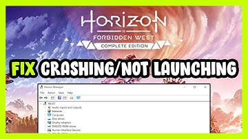 How to FIX Horizon Forbidden West Crashing / Not Launching!