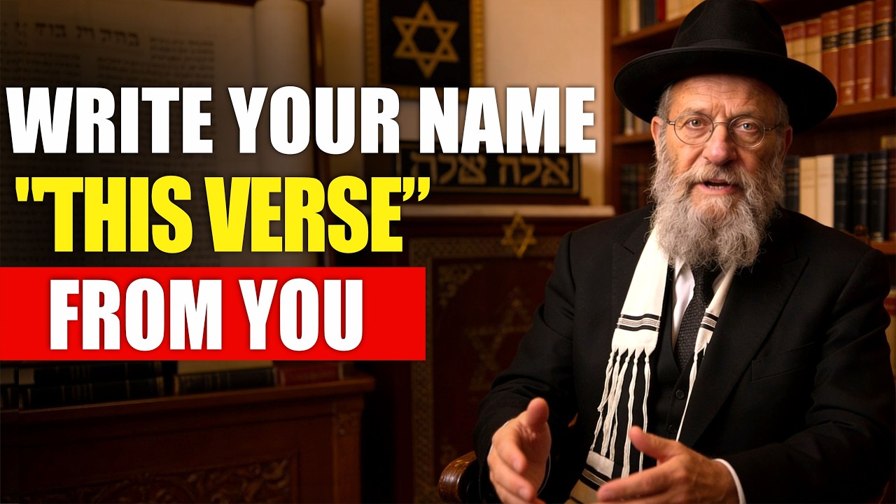 Write Your Name Inside Psalm 91 — The Ancient Jewish Secret to Unbreakable Wealth