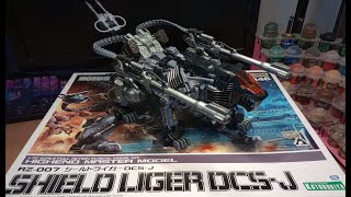 1/72 Kotobukiya Shield Liger DCS-J Zoids - Quick Assembly/Review