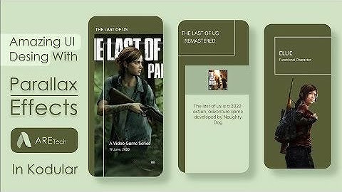 Amazing UI UX Design With Parallax Effects Tutorial In Kodular Free AIA File | Onboarding | Part 3