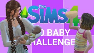 Keeping up with the 100 Baby Challenge + a twist | Part 4 | Sims 4