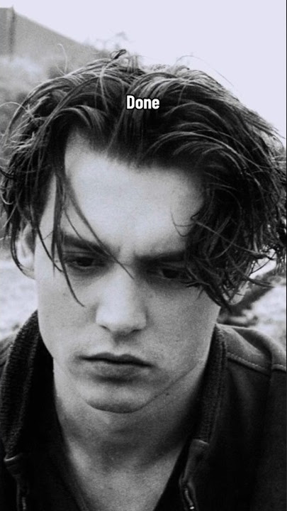 Johnny depp 90's hairstyle guide