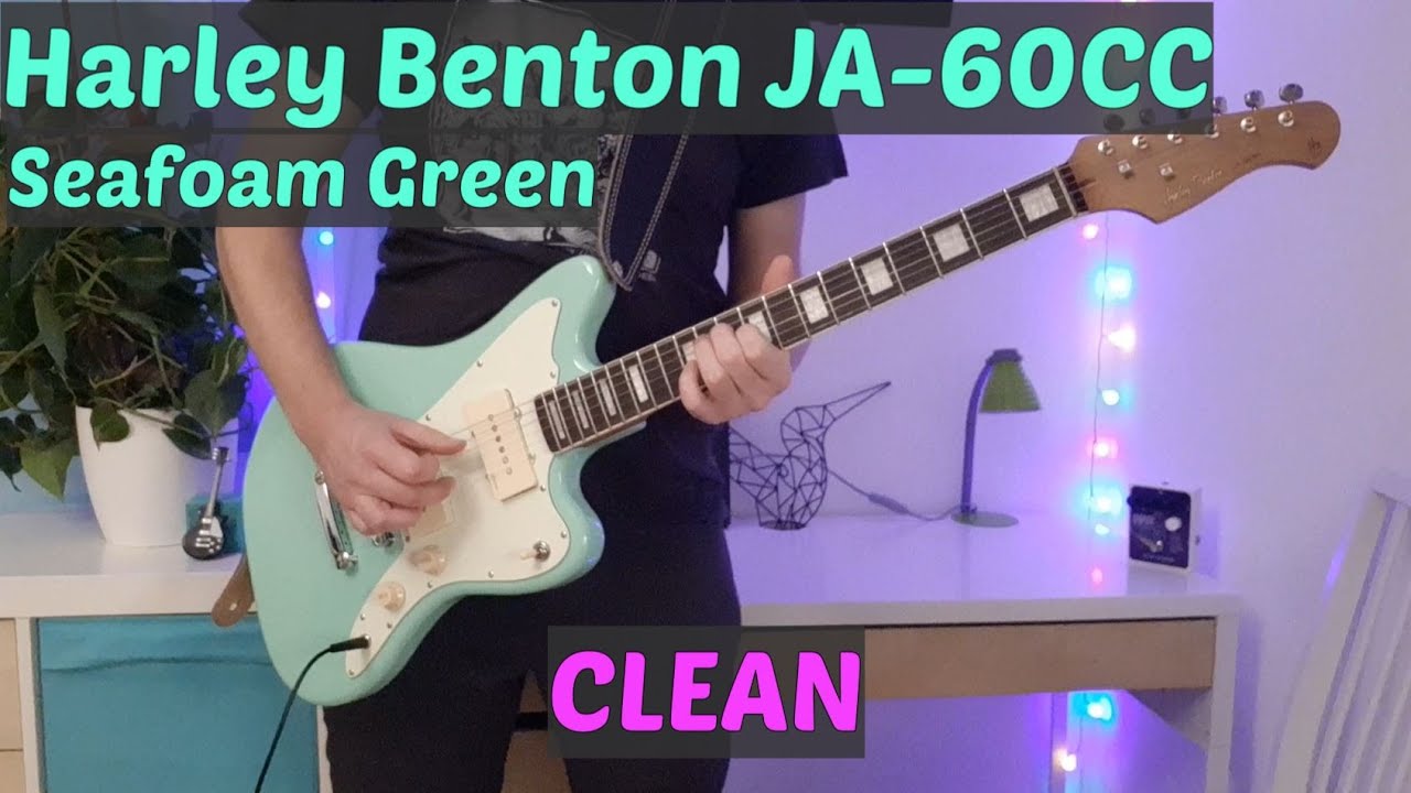 Harley Benton JA-60CC - 2022 CLEAN Sound - YouTube