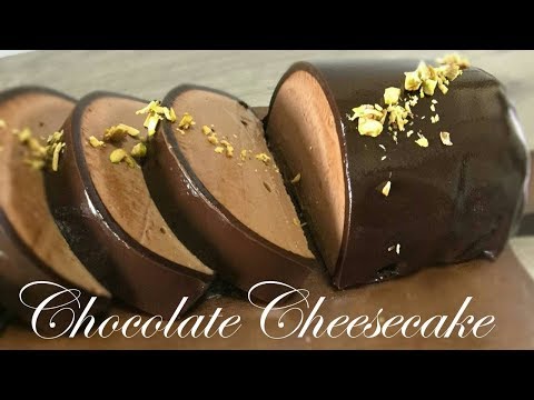 no-bake-chocolate-cheesecake-eggless-recipe～asmr-cooking