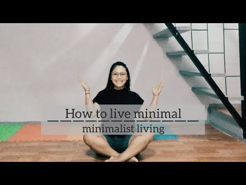Come vivere il minimo | living minimalista