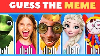 Guess The Meme in 8 seconds | MrBeast, Elsa, Tenge Tenge Song #quiz #quiztime
