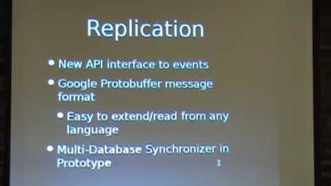 Drizzle is Not MySQL with Changes