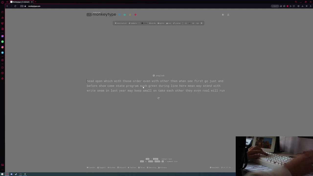 Zoom 75 Sound Test w/ Marshmallow switches