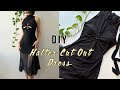 DIY Halter Cut Out Dress/ Sewing Pattern Available