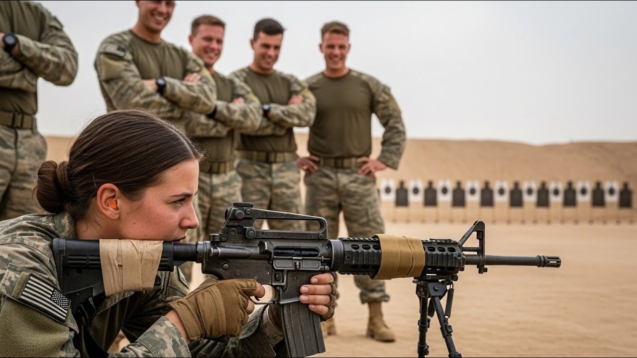“Say That Again?” — They Laughed at Her Broken Rifle, Until She Hit ...