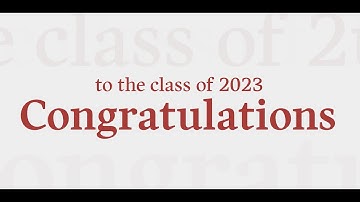 2023 Commencement Recap