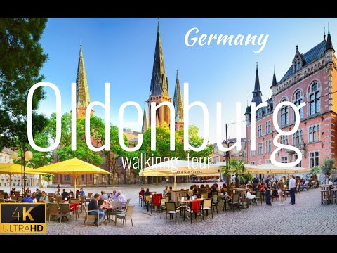 Oldenburg, Germany 🇩🇪 Walking Tour 2023 | 4K 60fps HDR |