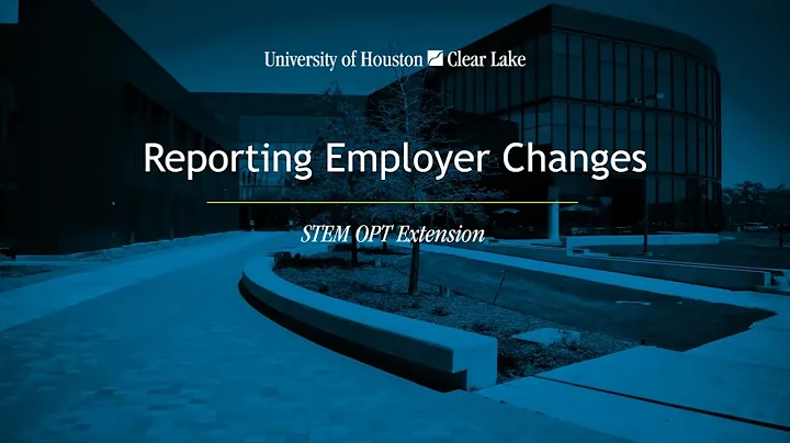 5.STEM Reporting Employer Changes