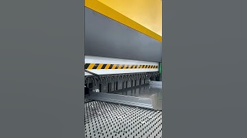 Fully automatic bending production line - door panel bending process #bendingmachine #panelbender