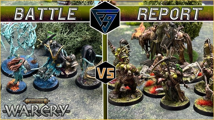 Warhammer Warcry: Nighthaunts VS Rotbringers 