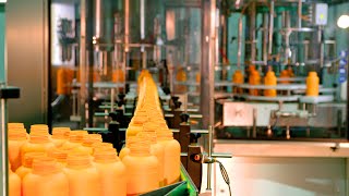 Process of Bottling Chemical Products I Factory Tour
