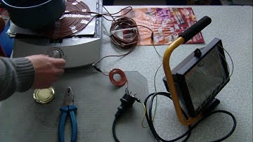 mrstanlez - Free energy - gegene test with halogen 500W lamp