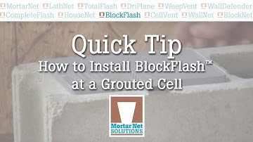 Quick Tip: How to Install BlockFlash at a Grouted Cell