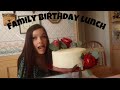 birthday with fam | vlog |