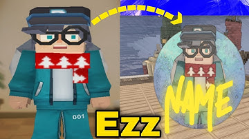 How to make a cool logo for ur blockman go channel!! watch till end!