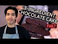 Trying the 3 INGREDIENT CHOCOLATE CAKE from Emma’s Goodies | Lock Down Eggless Chocolate Cake Recipe