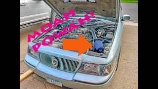 Mercury Grand Marquis Cold Air Intake Install!