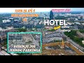 Poelo ruenje jo jednog parkinga novi hotel bloka 65ruenje i zgrade kod pupinove palatedrone