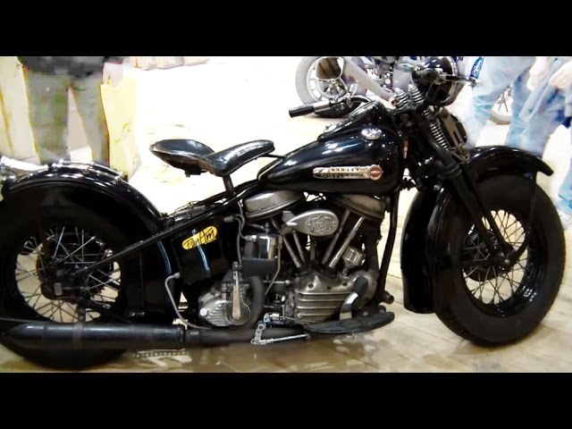 harley old school bobber