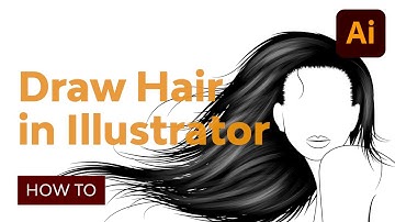 How to Draw Hair in Illustrator