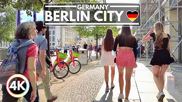 Berlin Germany, Walk Around The Most Famous Places! 4K City Walking Tour With Captions Berlin Germany, Walk Around The Most Famous Places! 4K City Walking Tour With Captions