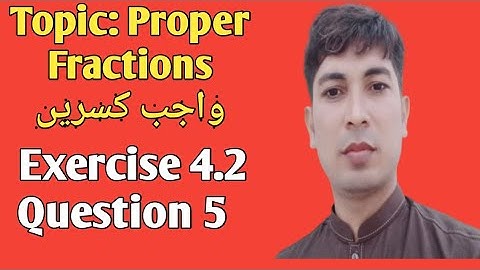 10th Class Maths Chapter 4 Exercise 4.2 Question 5 #2022