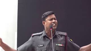 ITBP NHRC CAPF Final Debate Competition Rifleman Mrityunjay Shrivastava, Assam Rifles