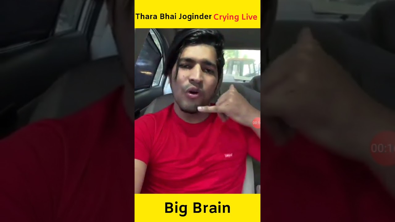@Thara Bhai Joginder crying on live YouTube channel 