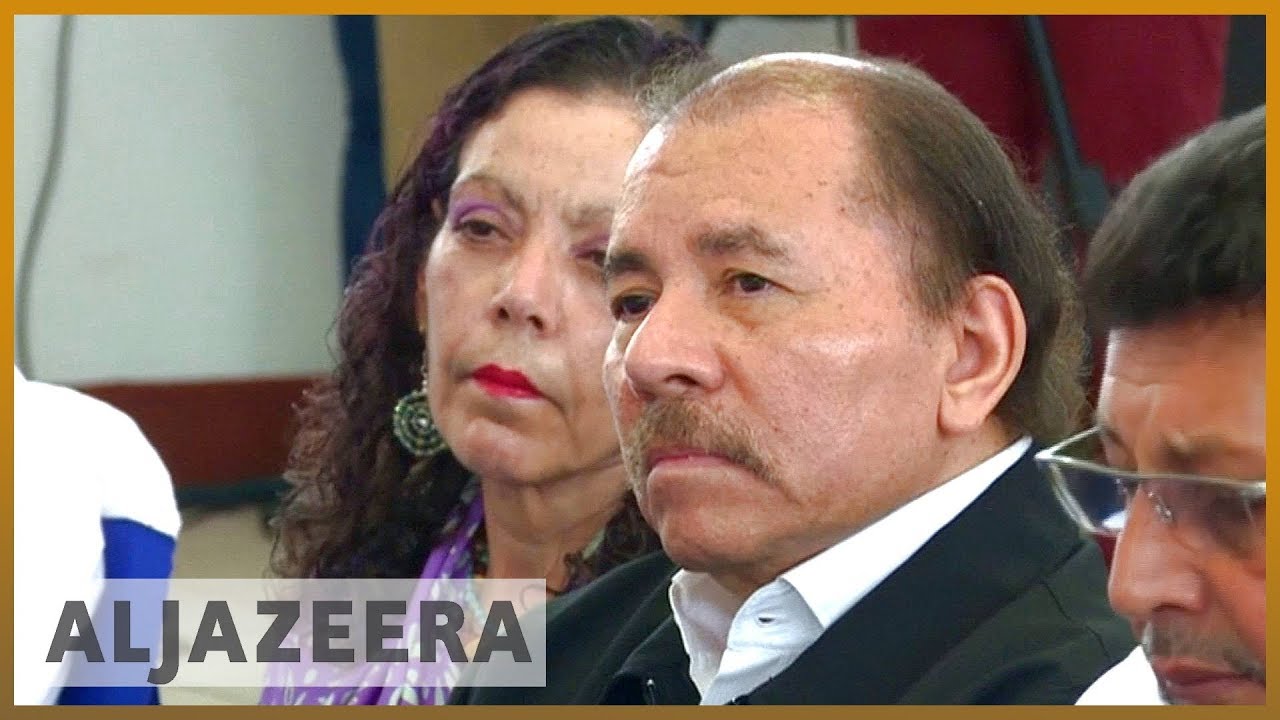 🇳🇮 وصف رئيس نيكاراغوا أورتيغا بـ"القاتل" خلال محادثات مع المتظاهرين | الجزيرة الإنجليزية