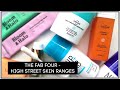 FAB FOUR EXCITING SKIN CARE BRANDS