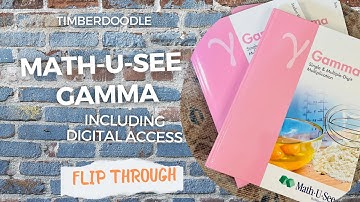 Math U See Gamma Flip Through