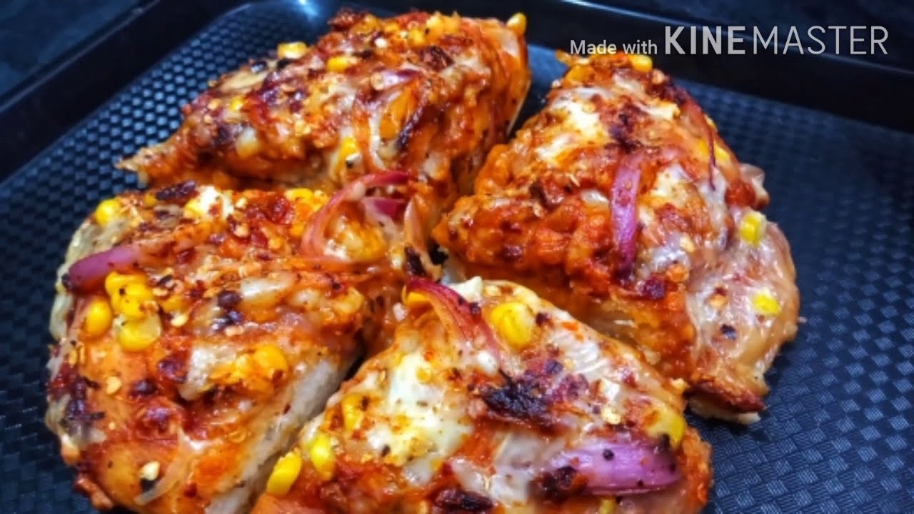 Prawn Pizza Recipe in Tamil | Homemade Pizza | How to makePizza at home | Ranima Channel