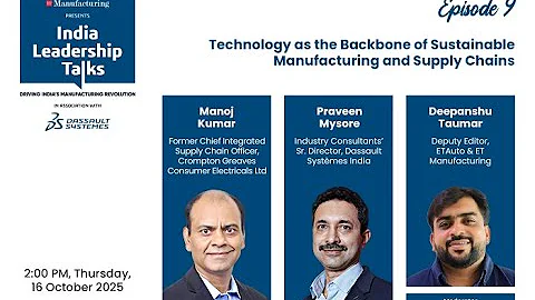 Episode 9: Innovation at Scale: Technology Driving Sustainable Manufacturing and Supply Chains