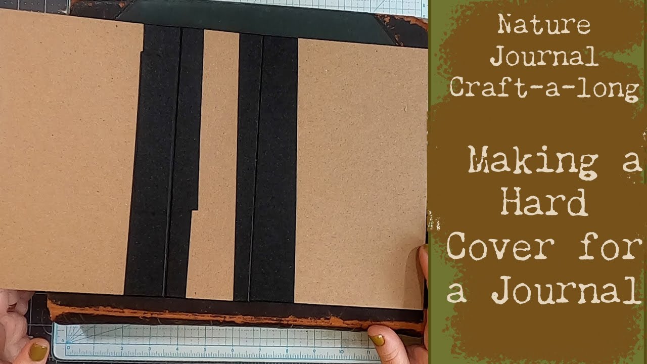 Building a Hard Cover for a Journal Part 1 - Nature Journal