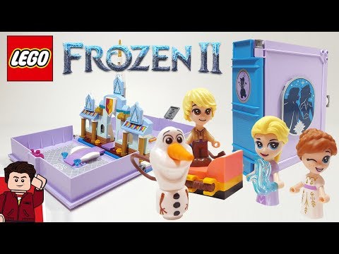 Lego Frozen Fever Arendelle Celebration Castle Disney Princess Build Review Play - Kids Toys. 