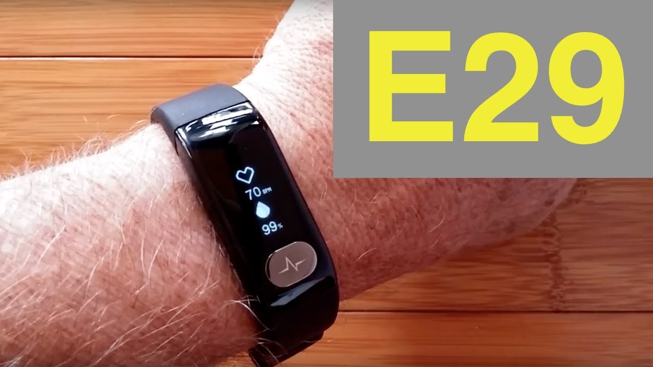 E29 ECG PPG Smart Wristband with 