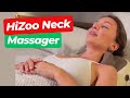 HiZoo Pillow Neck & Shoulder Massager 🔥 | Instant Pain Relief, Deep Tissue Relaxation & Stress Melt