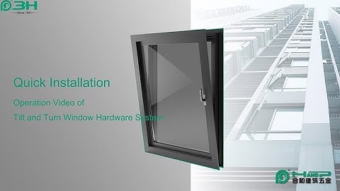NXC16 Tilt and Turn Window Hardware System